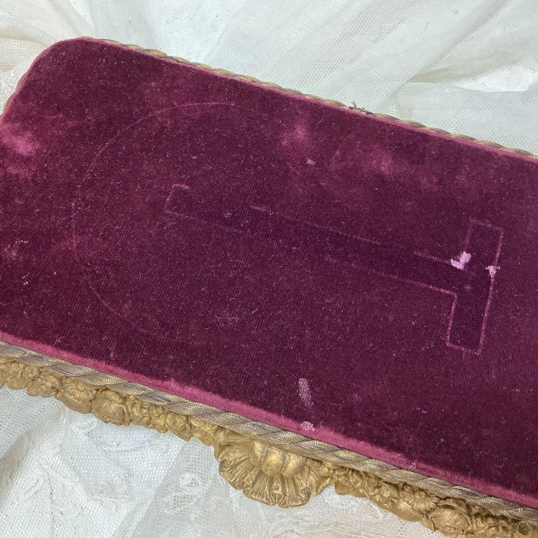 【重厚】フランス　アンティーク　ディスプレイ台　台座　ポワドレ　時計台