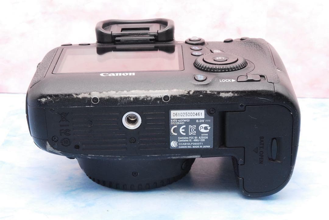 Canon EOS 6D☆一眼レフカメラ☆Wi-Fi☆コスパ◎のフルサイズ！