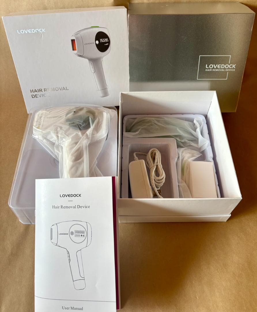 【在庫売り尽くし☆大特価】IPL光脱毛器 家庭用脱毛器 肌に優しい簡単ケア♪