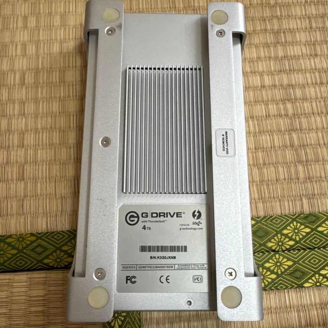 G-Technology G DRIVE 4TB 外付けハードディスク