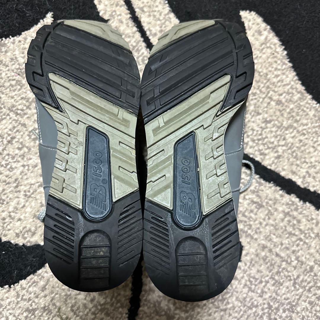 New Balance 1500 グレー/ネイビー スニーカー