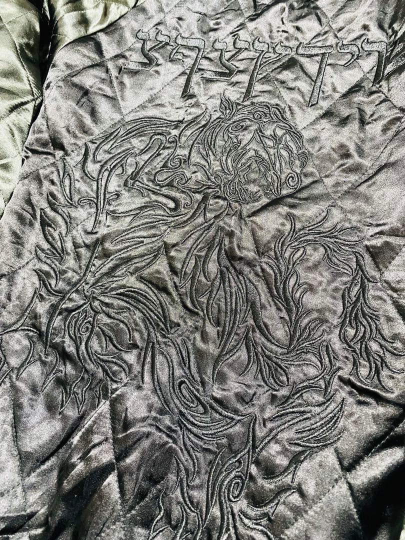 A&G 日本限定 虎 美品 スカジャン サテン unisex vintage