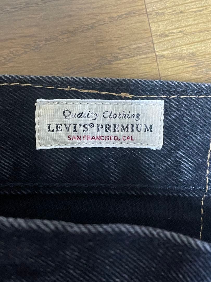 Levi's 30th 別注 BIGE 501(R) ブラックL30