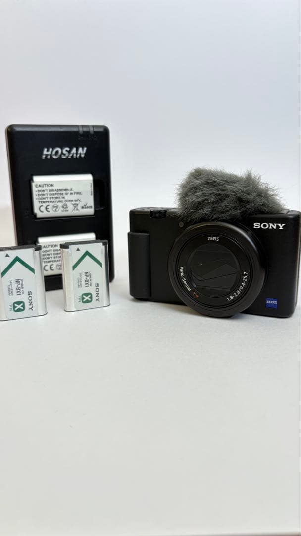 【専用】SONY ZV-1 Vlogカメラ バッテリー4個充電器箱付き