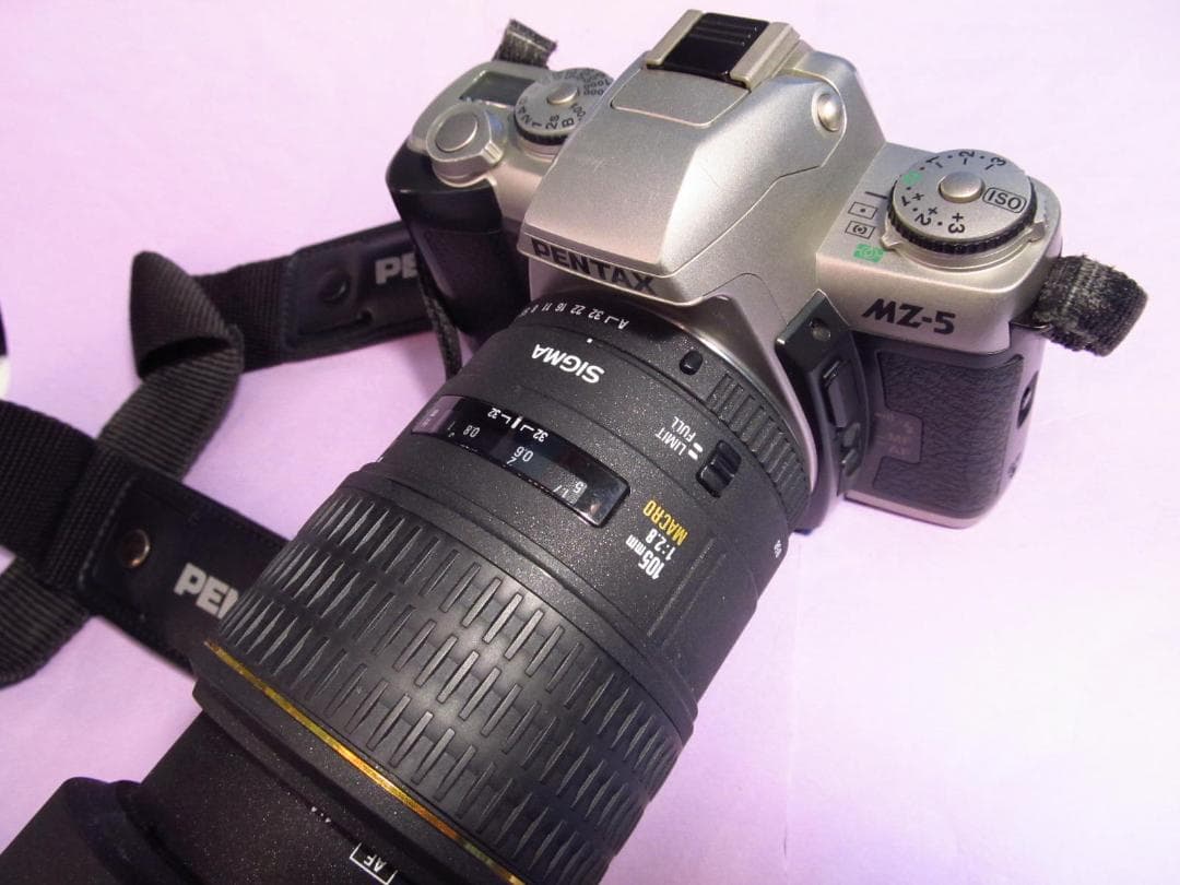 pentax mz-5 sigma 105mm f2.8 EX macro+標準