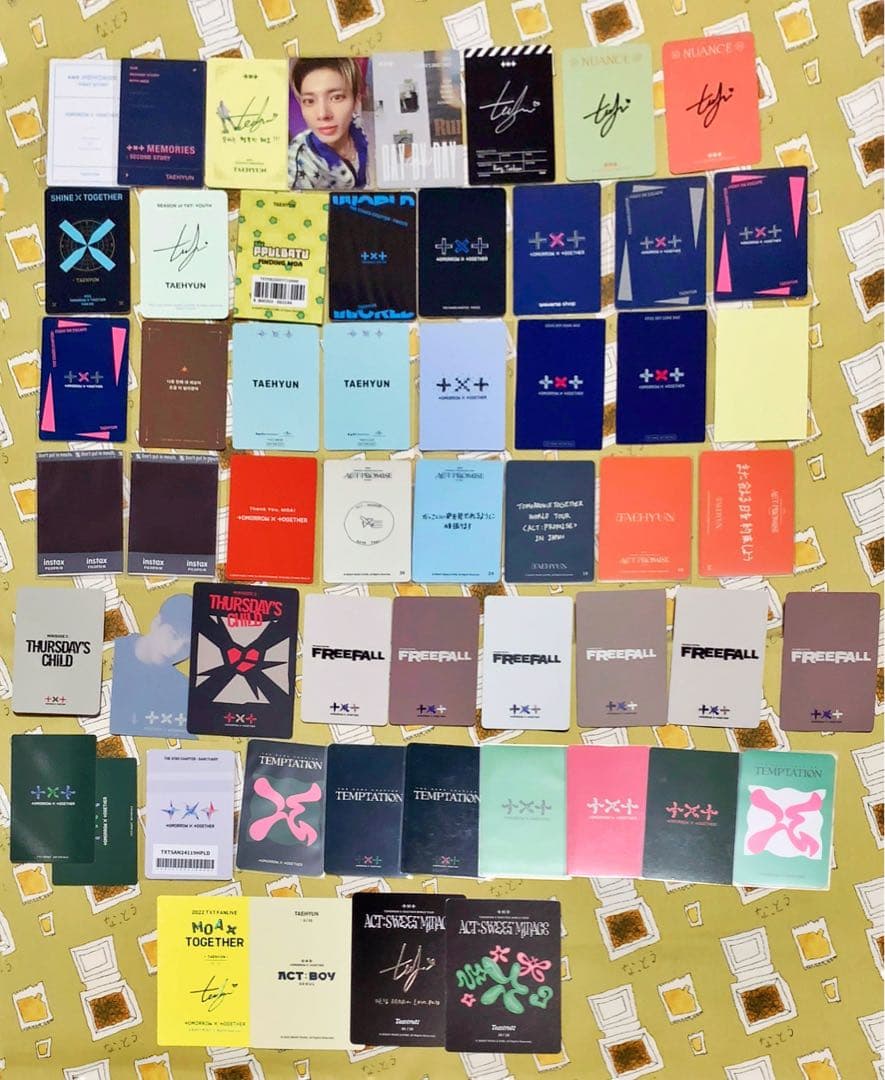 txt テヒョン トレカ まとめ売り