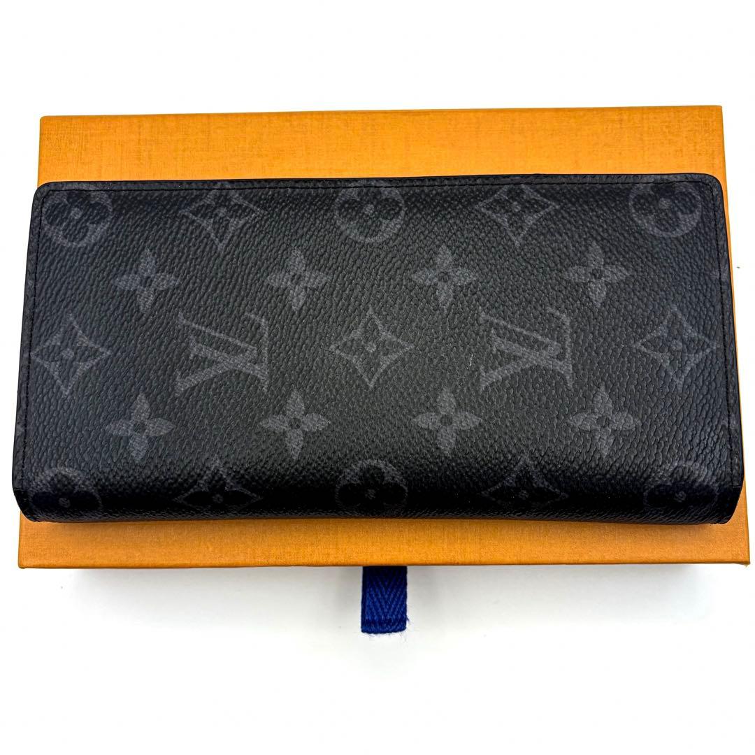 【美品・新型】ルイヴィトン モノグラム エクリプス ポルトフォイユブラザ 箱付
