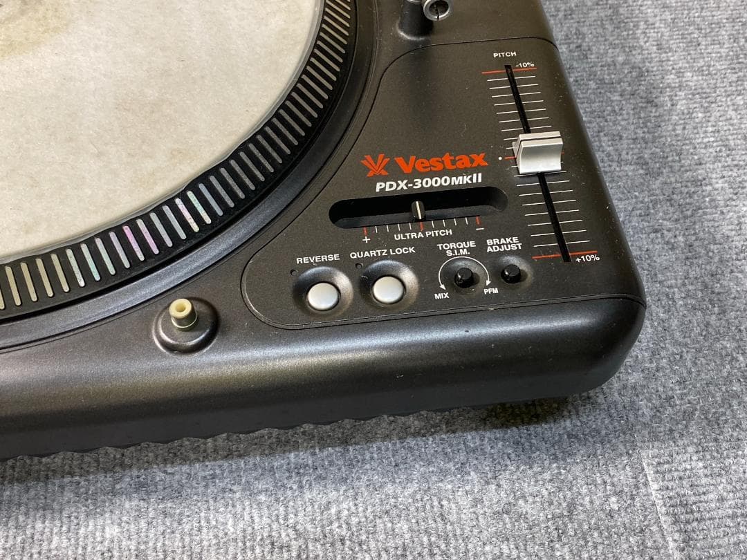 616 vestax PDX-3000 mk2 ターンテーブル