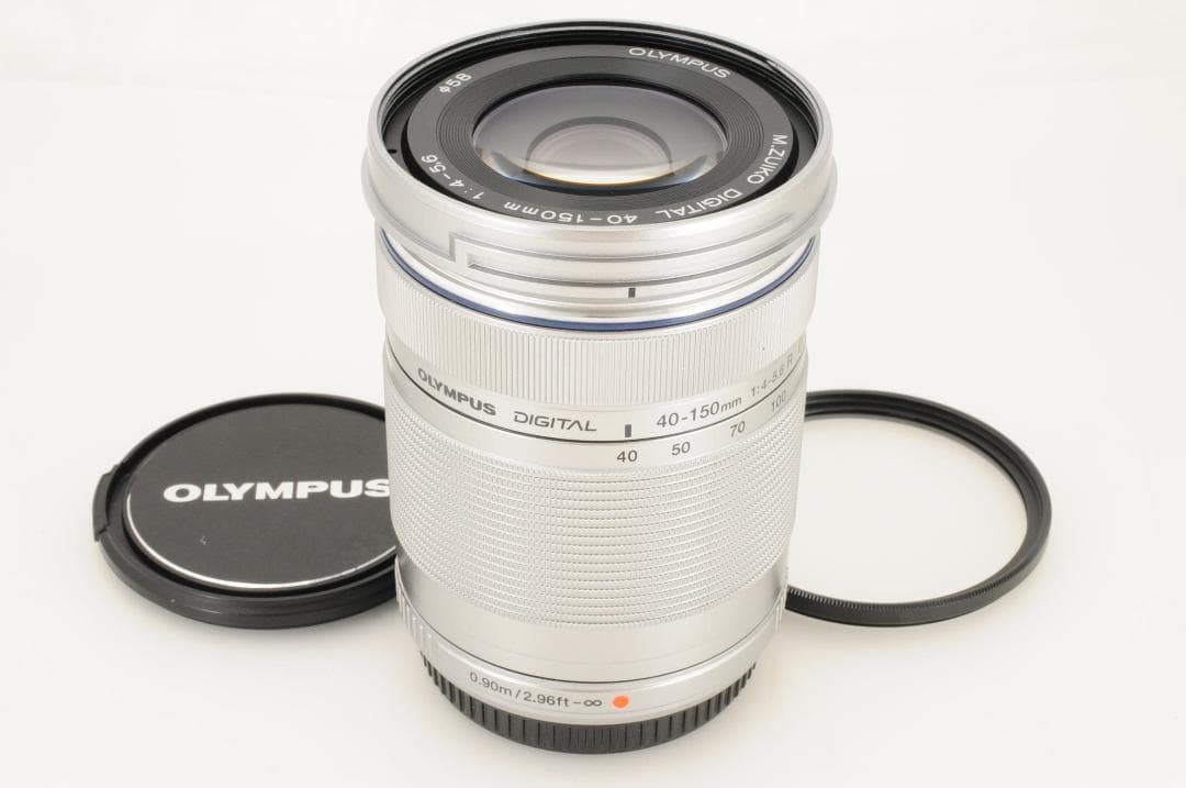 【❄望遠❄】オリンパス M.ZUIKO 40-150mm シルバー フィルター
