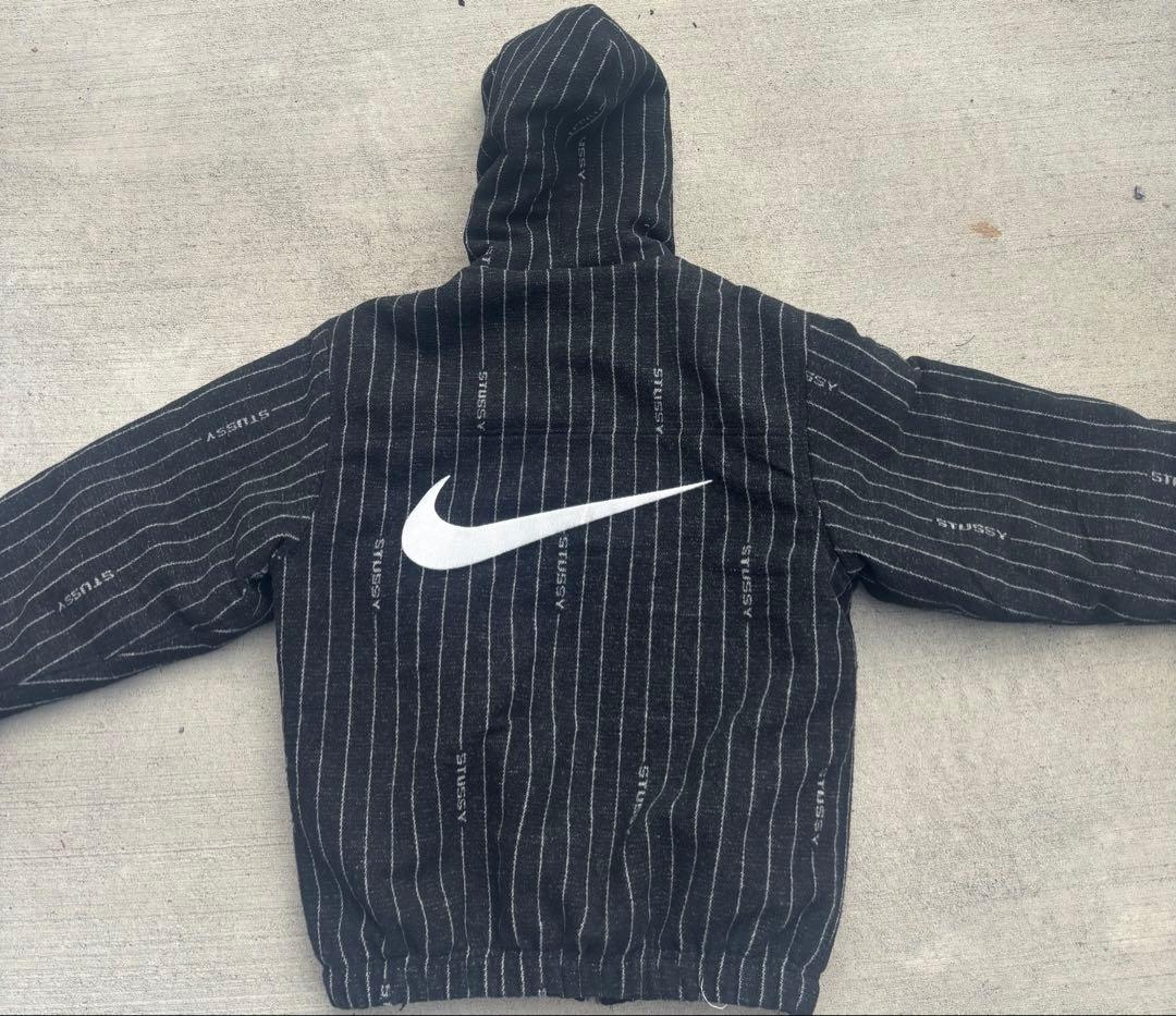 Nike Stussy コラボ ストライプジャケット