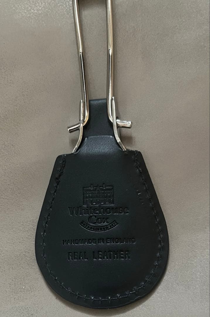 【スーパースター】Whitehouse Cox ブラックキーホルダー