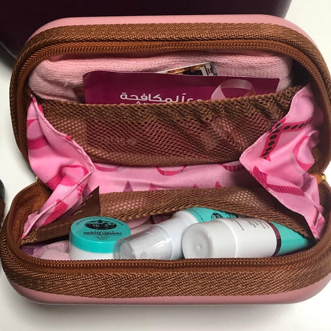 カタール航空 ブリックス BRICs ビジネスクラス アメニティ ポーチ 11点