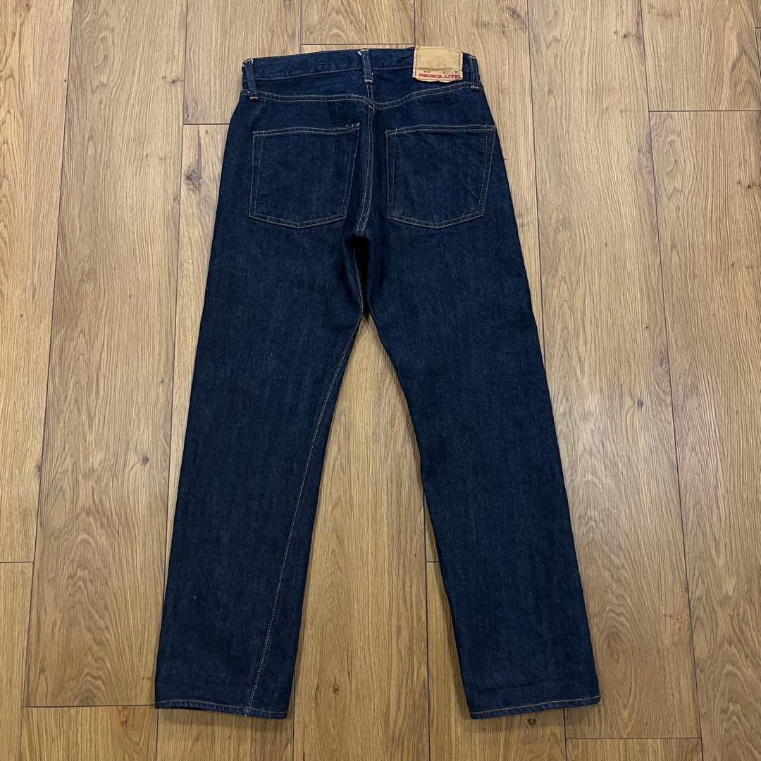 RESOLUTE リゾルト 710 デニム 濃紺　W31L30 状態良好