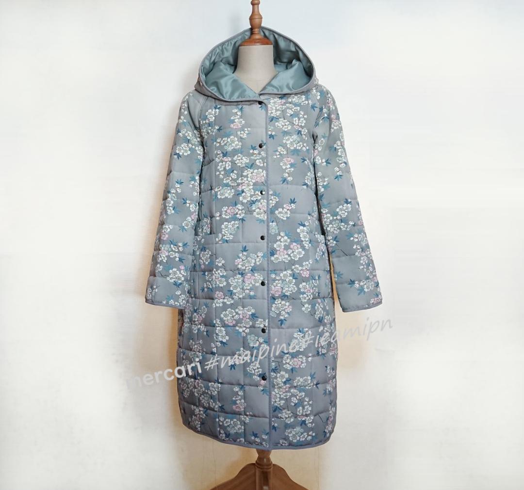 着物リメイク キルティング/ラグランコート【5147】