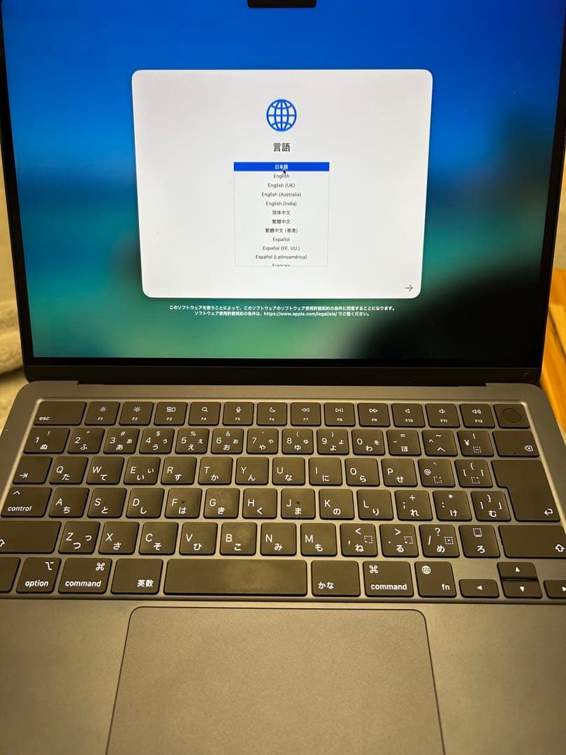 MacBook Air M3 ミッドナイト 16Gメモリ 512GB