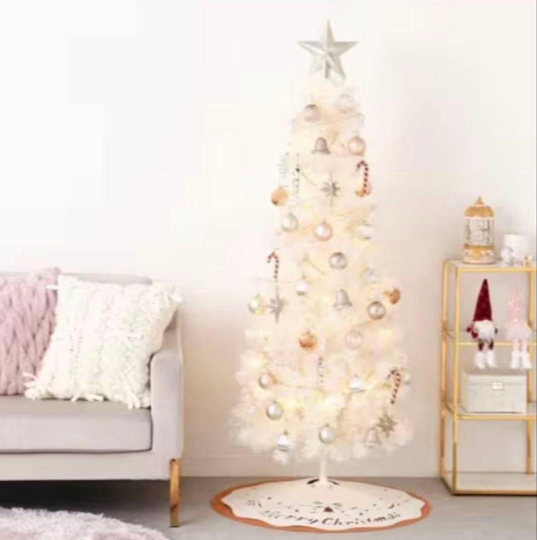 ❣️未使用新品未開封❣️Francfrancクリスマスツリー セットホワイト１５０㎝