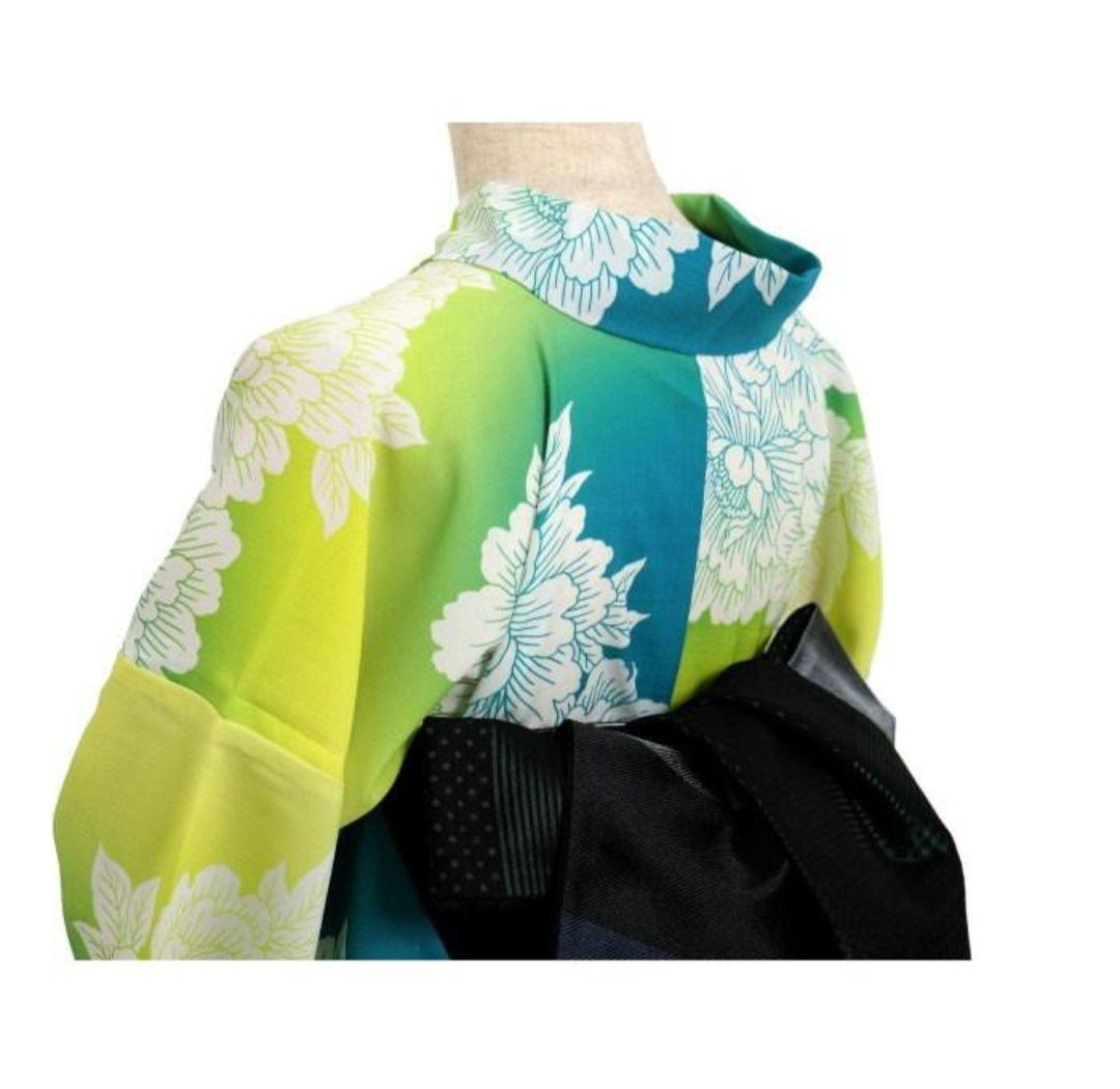 撫松庵　お仕立て上がり浴衣 「シャーベットフラワー」セオα　未使用・タグ付き