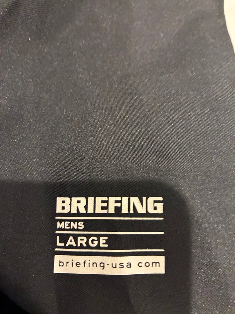 BRIEFING ALG ジョガーパンツ BLACK L BPG213M04