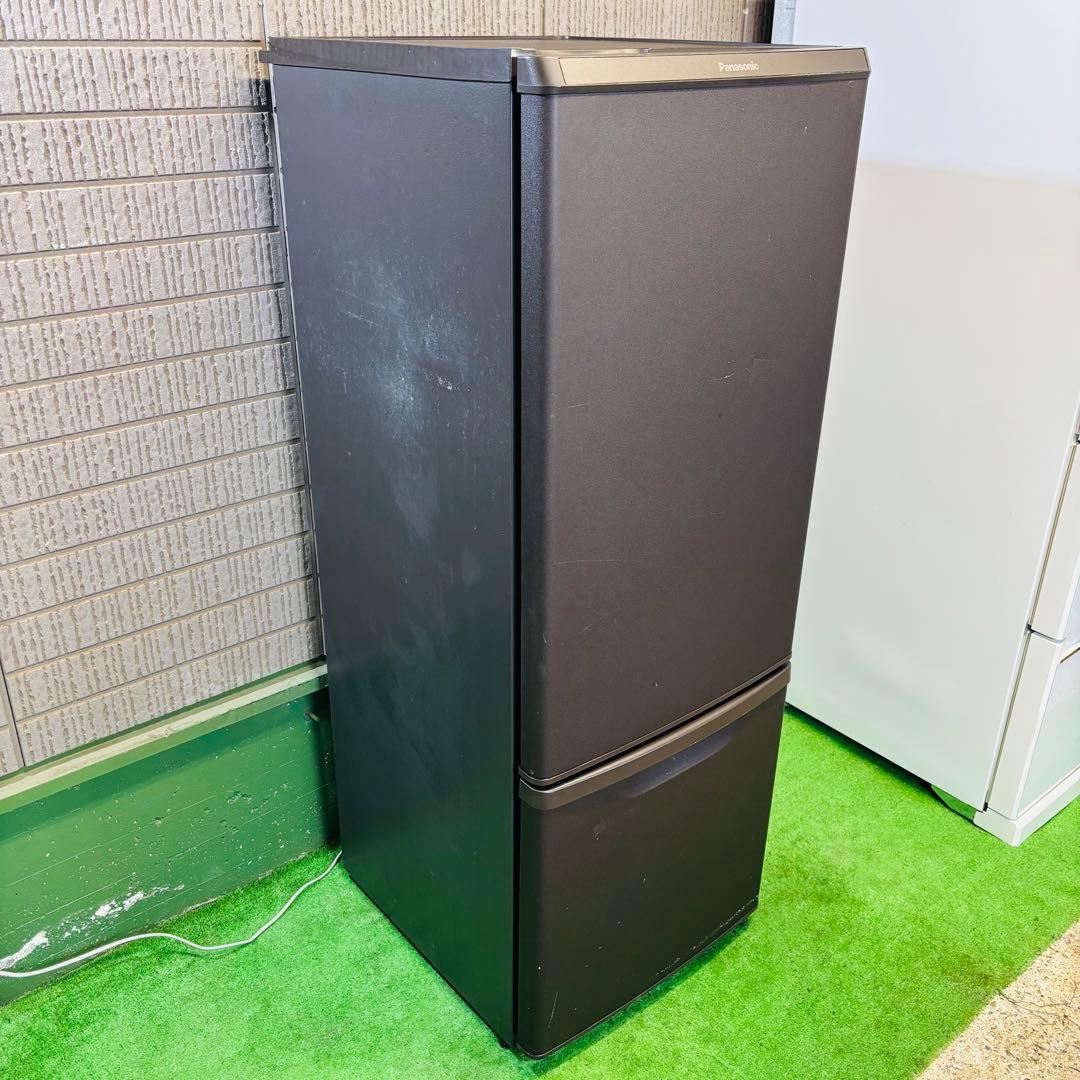 Panasonic 168L 冷蔵庫 マットブラウン 大きめ【地域限定配送無料】