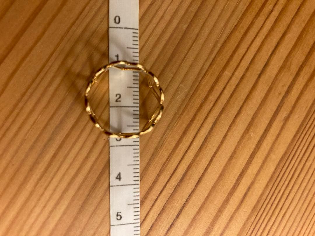 Alice in Tinyroom ラブリング ハート K18 ゴールド