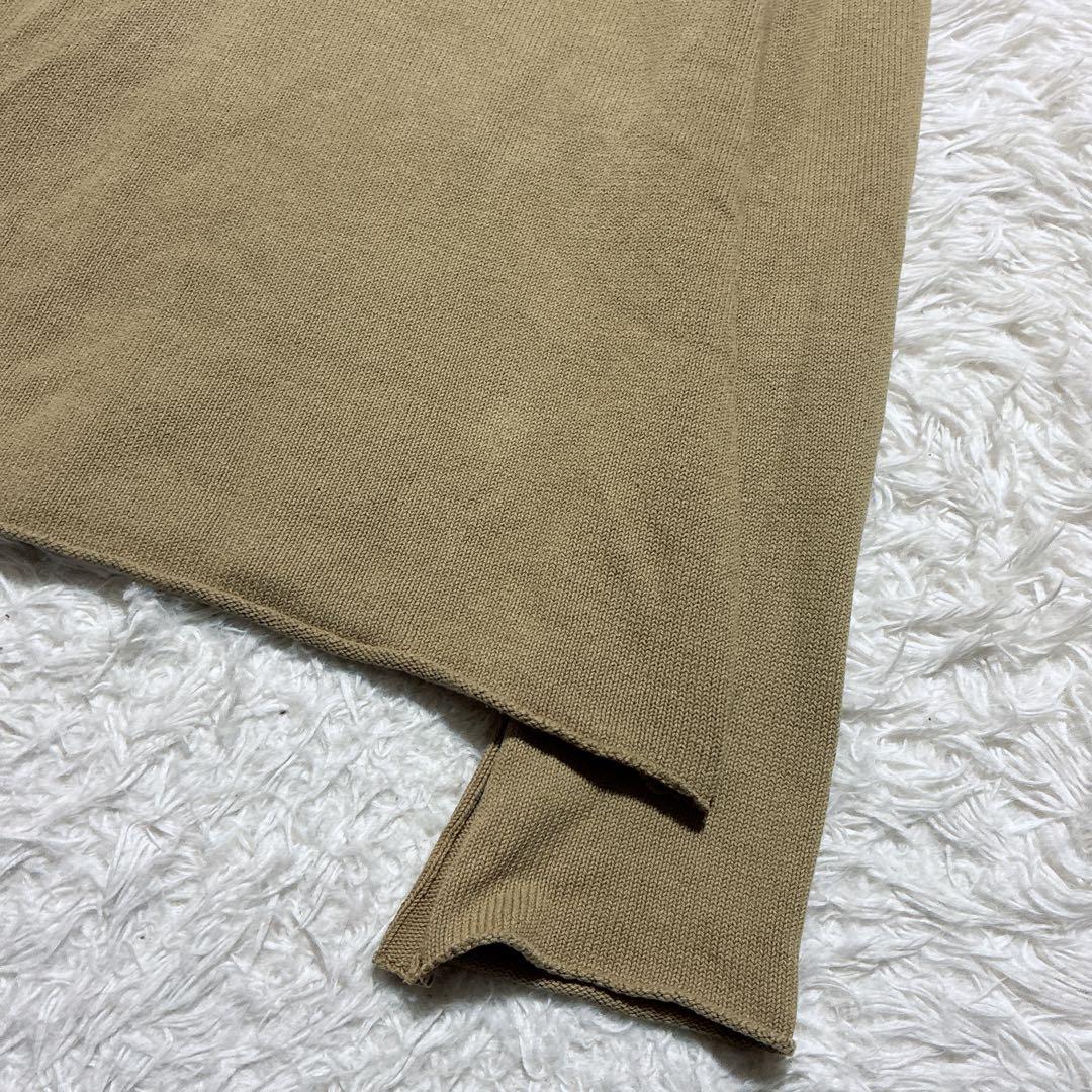 希少⭐️ワイズ 長袖ニット　編み込み　袖口フレア　変形　ヨウジヤマモト　サイズ3