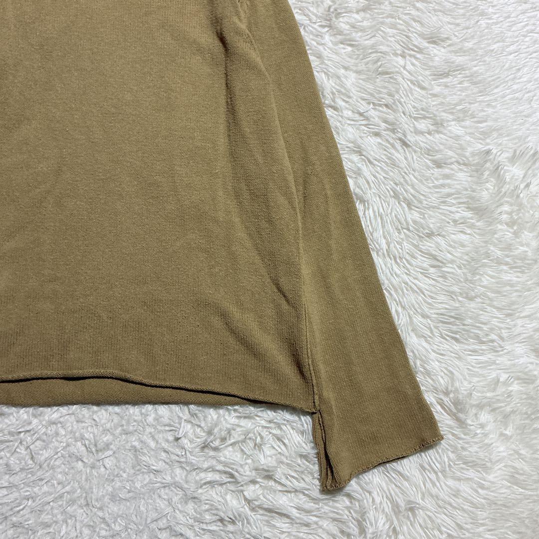 希少⭐️ワイズ 長袖ニット　編み込み　袖口フレア　変形　ヨウジヤマモト　サイズ3