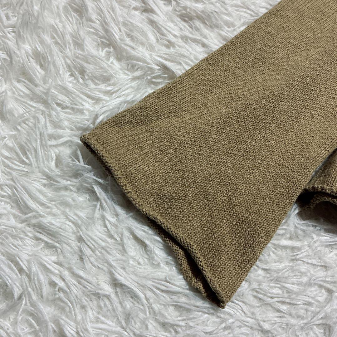 希少⭐️ワイズ 長袖ニット　編み込み　袖口フレア　変形　ヨウジヤマモト　サイズ3