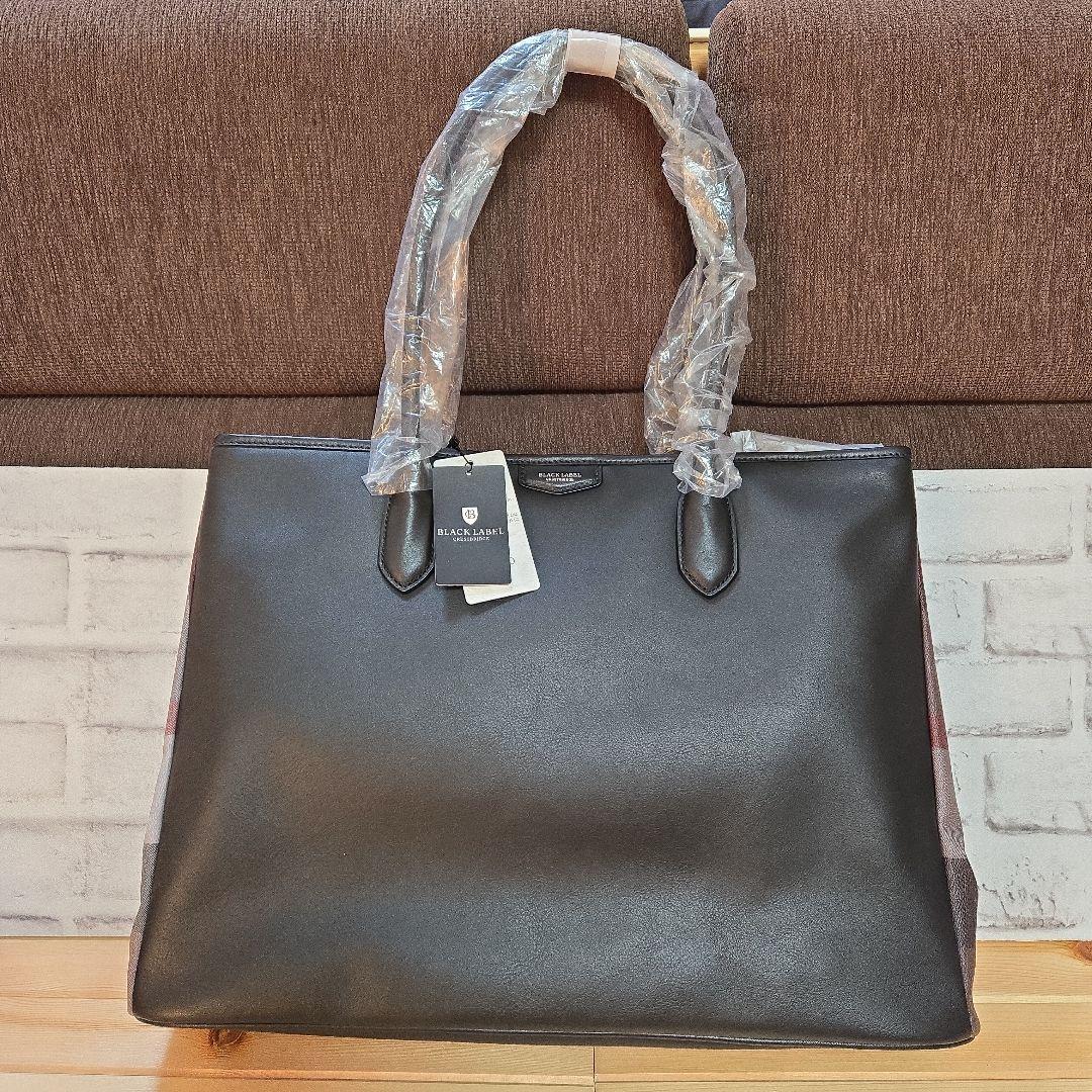 新品未使用◇クレストブリッジ◇PVCクレストブリッジチェックトートバッグ