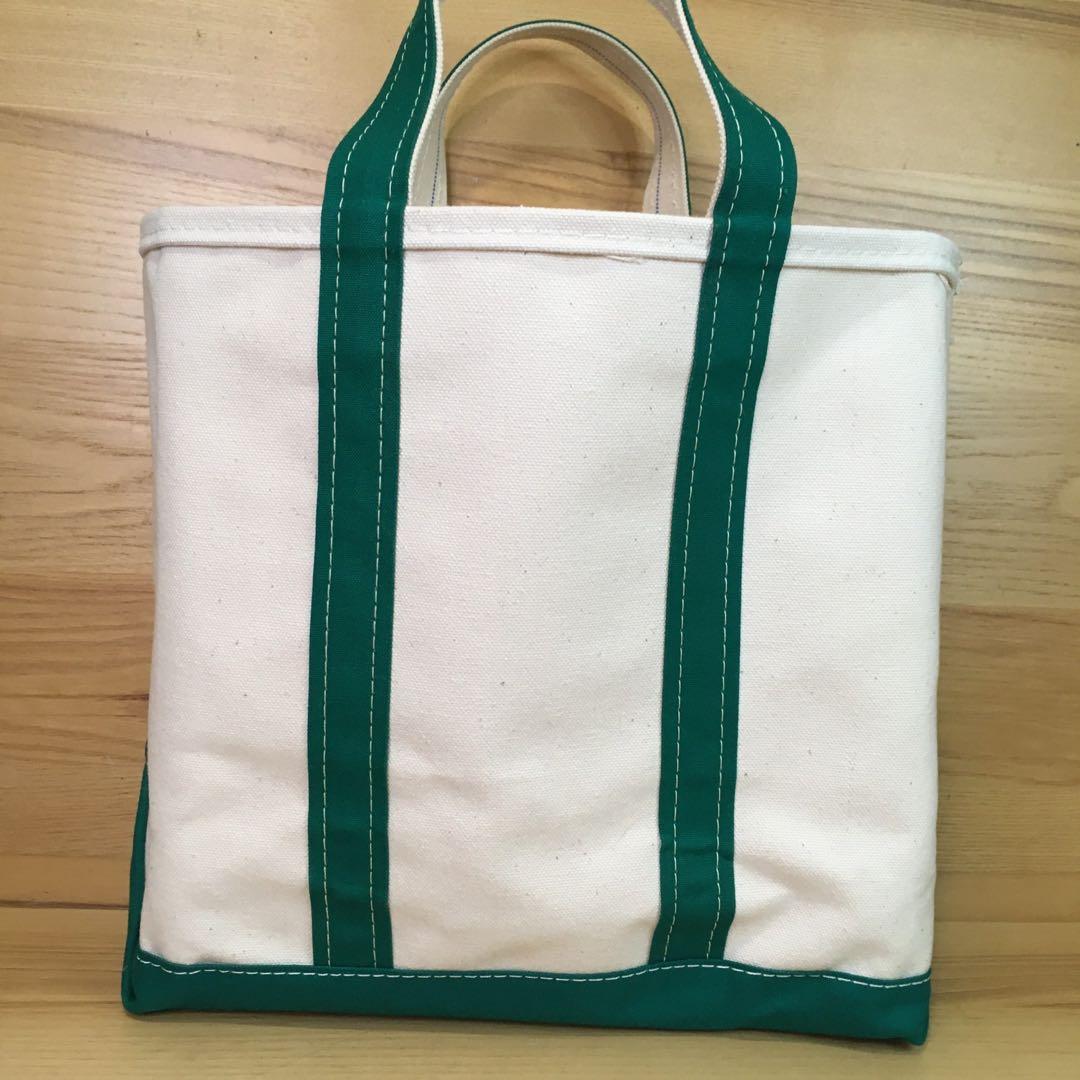 ★未使用DeadStock？80-90s 緑トリム エルエルビーントートバック