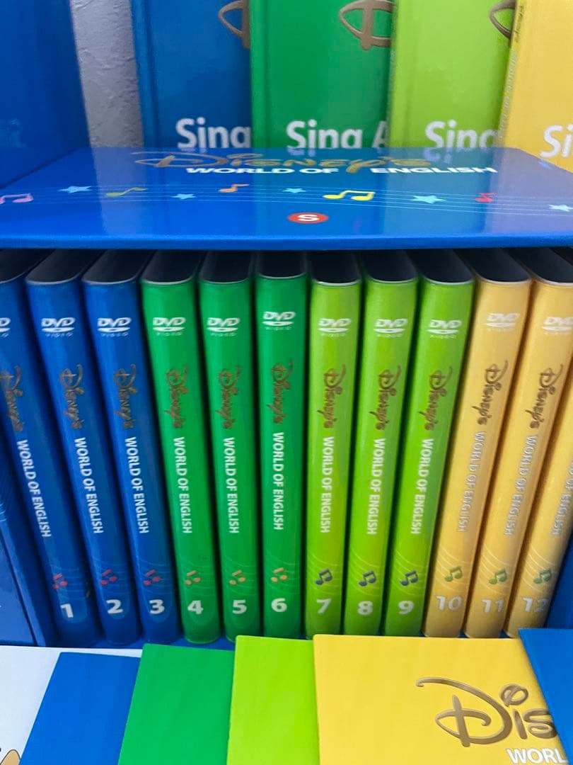 DWE ディズニー英語システム　シングアロングセット　新子役　美品　768
