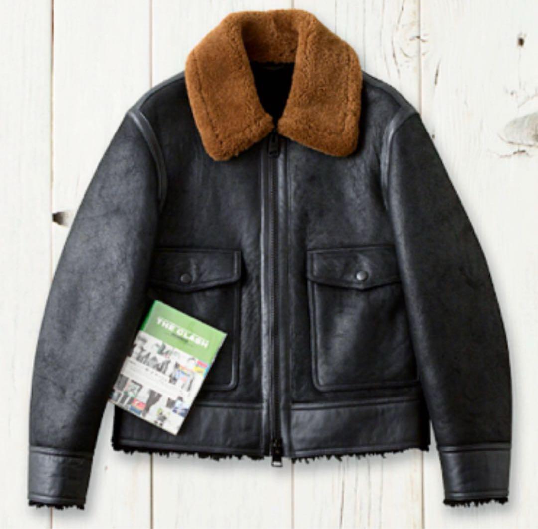 定価34万円　AMI Alexandre Mattiussi シープレザー　極暖