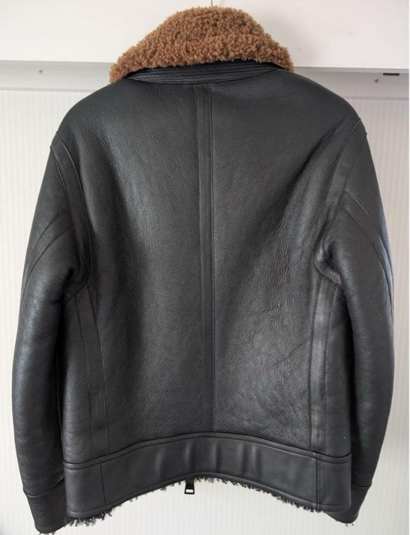 定価34万円　AMI Alexandre Mattiussi シープレザー　極暖