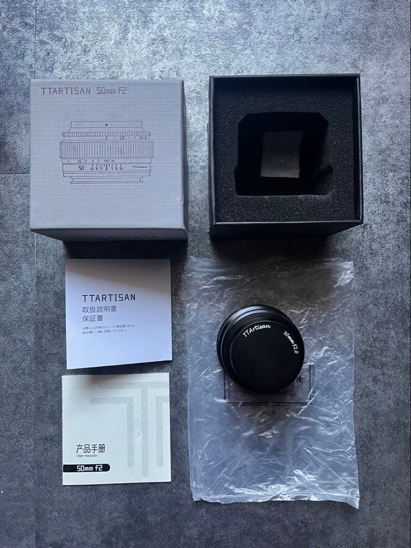 【美品】TTArtisan 50mm F2 ニコンZマウント フルサイズ対応