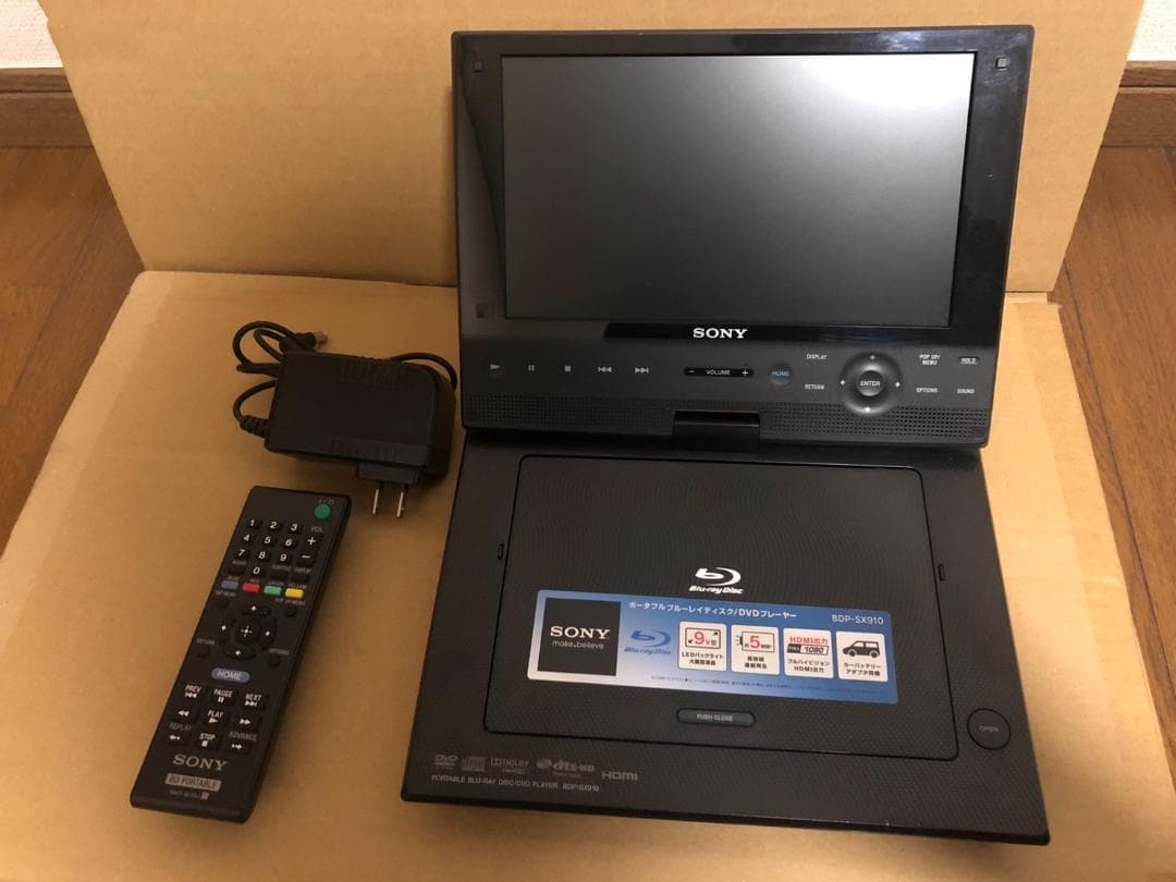 【訳あり】SONY DVDプレーヤー　BDP-SX910