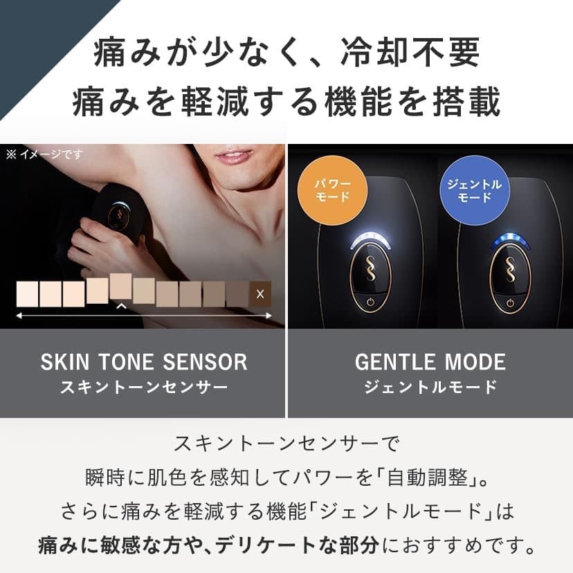 SMOOTHSKIN pure unplugged コードレスIPL脱毛器 新品