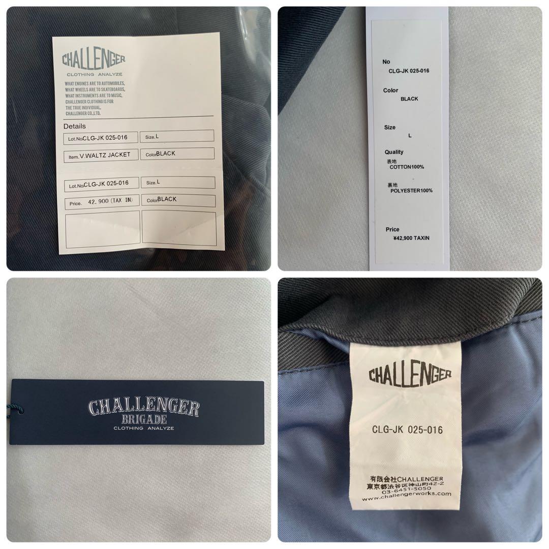 L黒【CHALLENGER】VIPER WALTZ JKT／新品タグ付／送料込