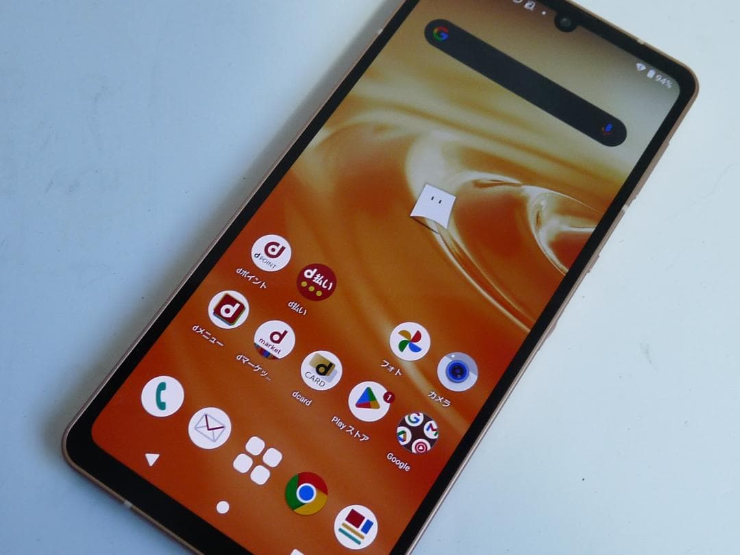 美品　NTTドコモ AQUOS Sense 6 SH-54B ライトカッパー