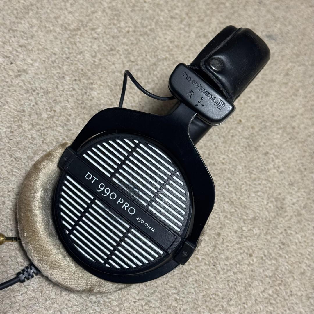 beyerdynamic DT 990 PRO 開放型 ヘッドホン