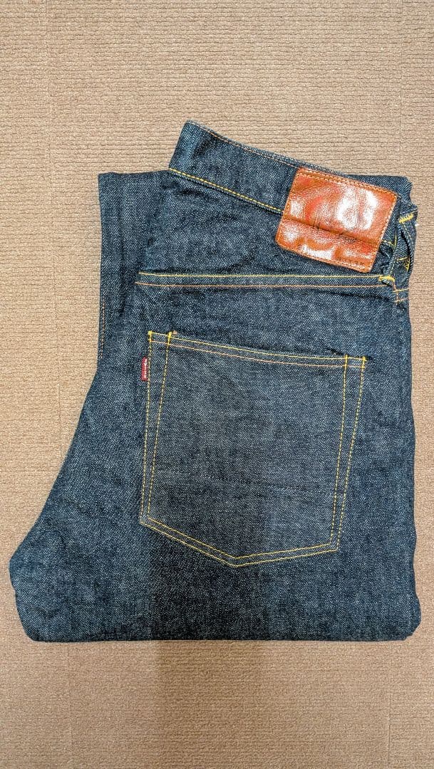 EVISU No.2 2001 33×35 虎耳 未使用 日本製 ワンウォッシュ