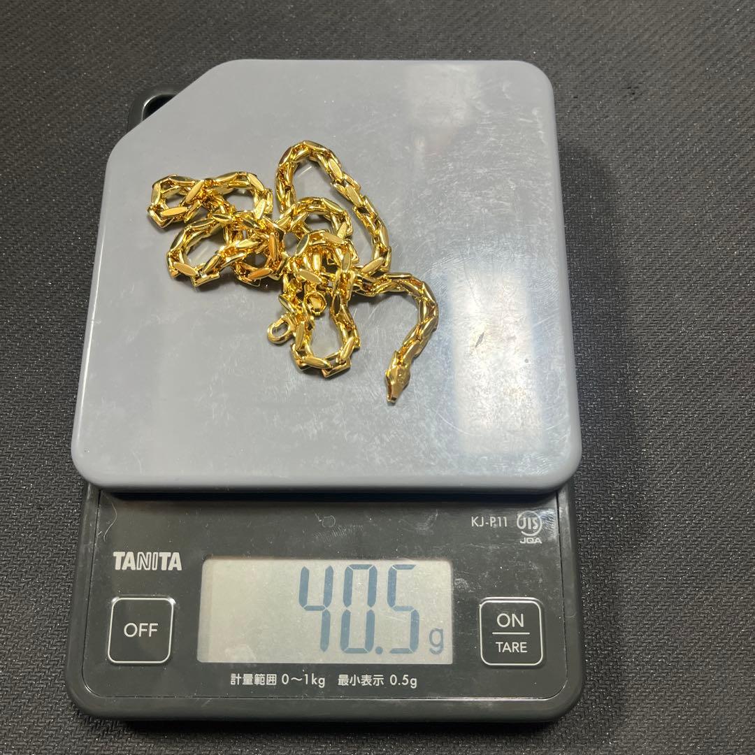 遺品整理　ネックレス　750 ITALY刻印