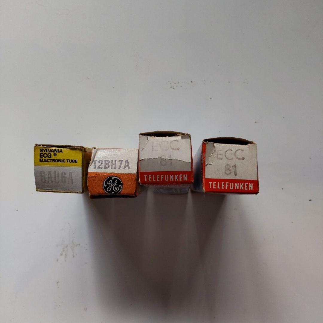 ヴィンテージ真空管3種4本