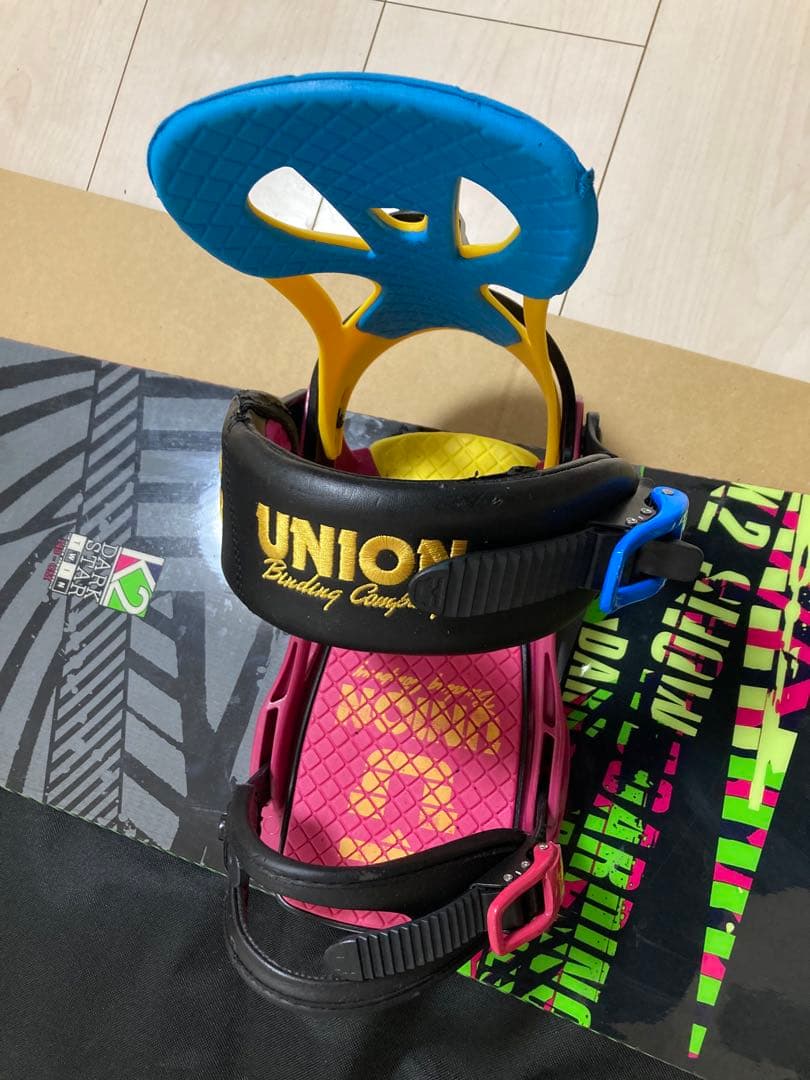 k2 スノーボード148cm ビンディングLカバー付き