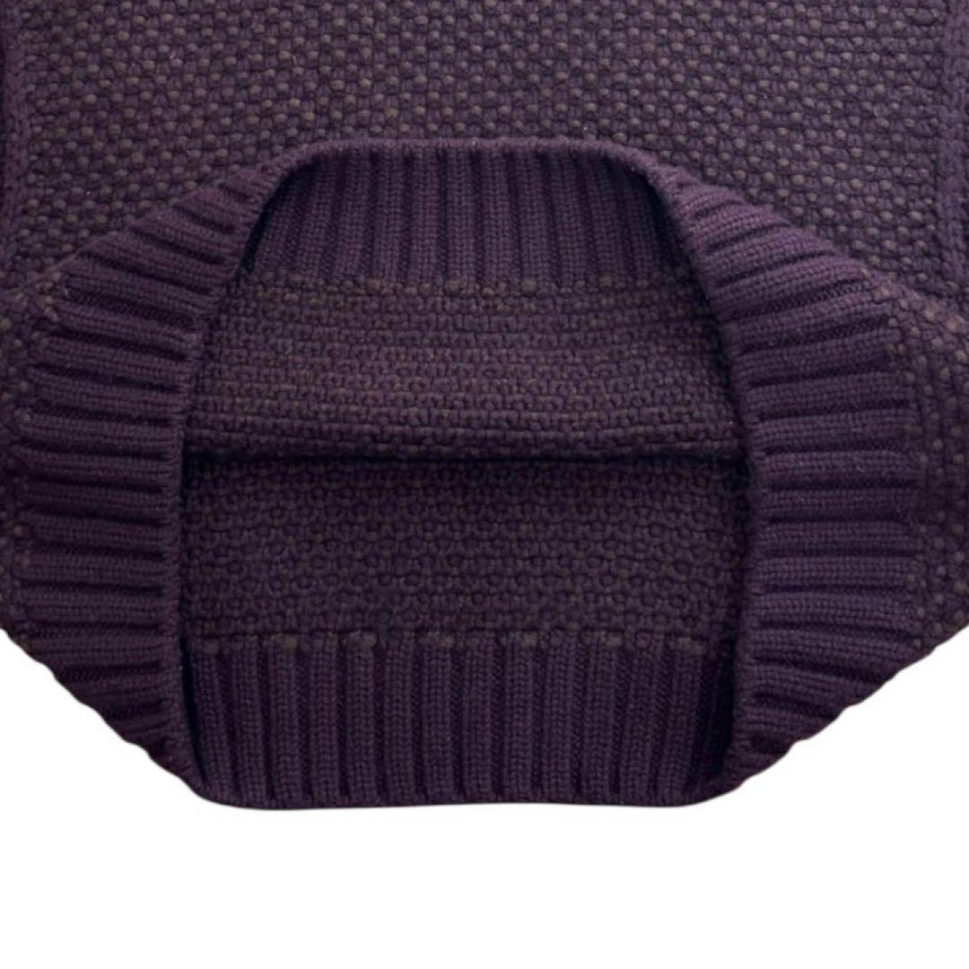 わねこ様希少美品✨ロロピアーナ ベビーカシミア ニット 紫 S高級素材イタリア製
