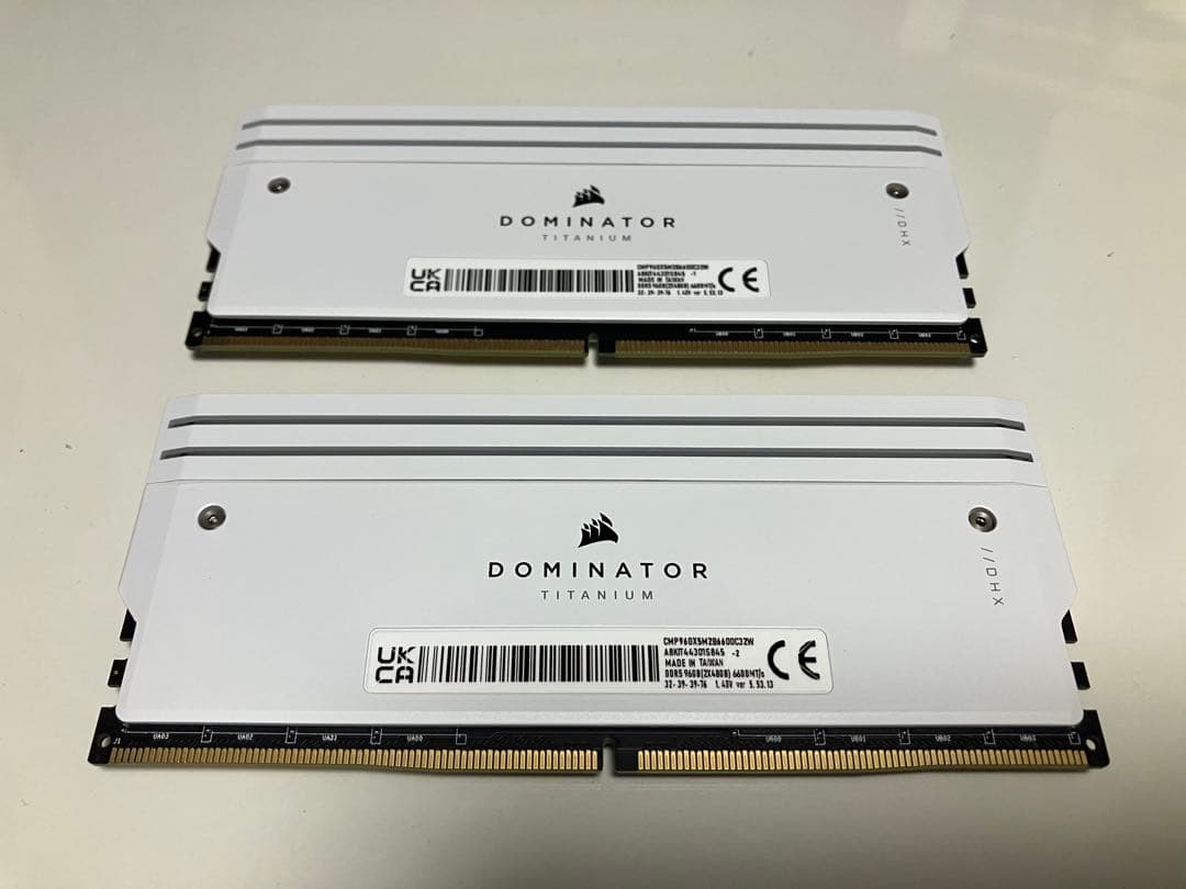 Dominator Titanium DDR5 6600MHz 48GB×2
