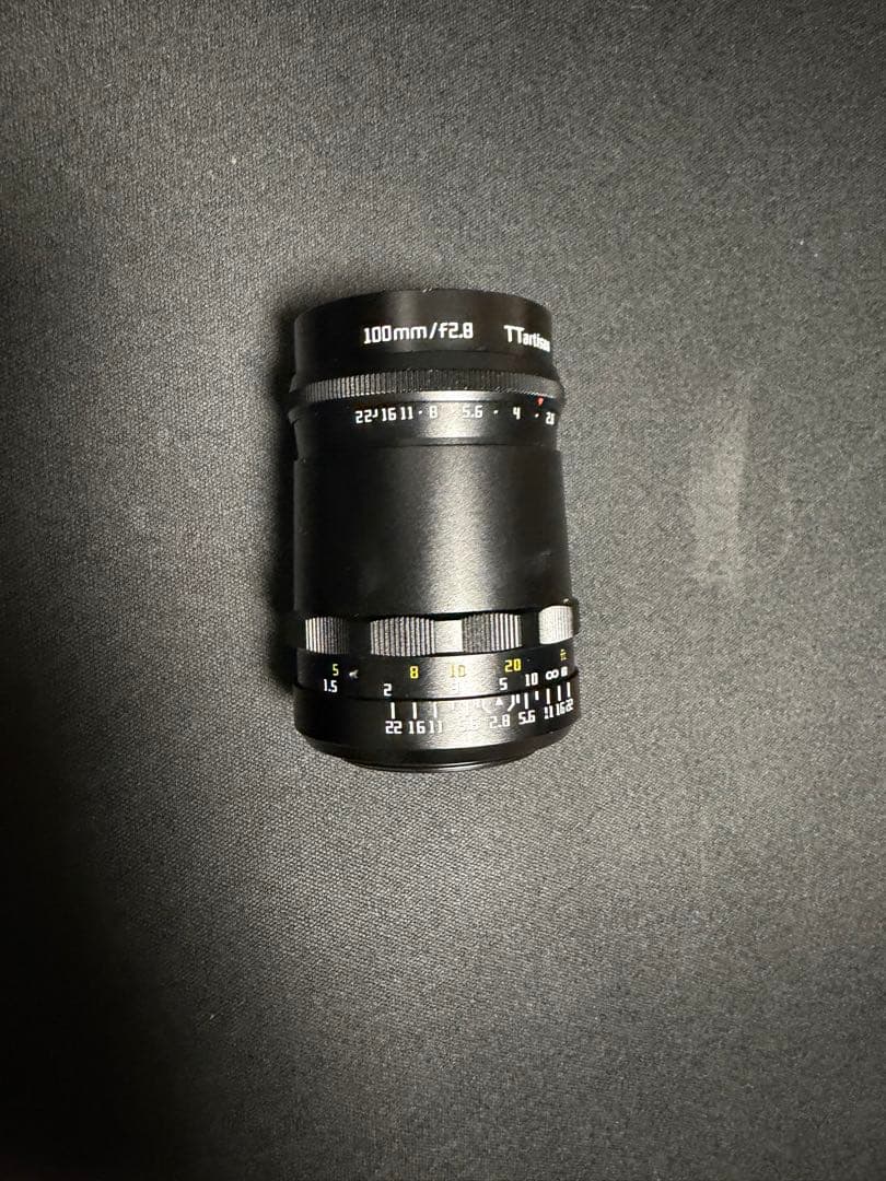 バブルボケレンズ　100mm F2.8 M42 単焦点レンズ