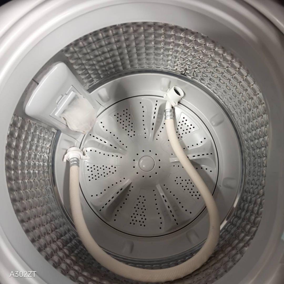 2F☆34冷蔵庫　洗濯機　セット　小型　一人暮らし　保証込み　シルバーカラー