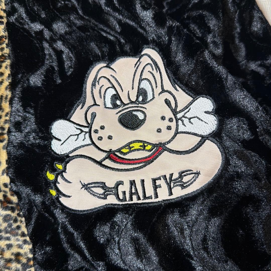 【極美品】 GALFY ガルフィー いにしえのチンピラブルゾン レオパード柄