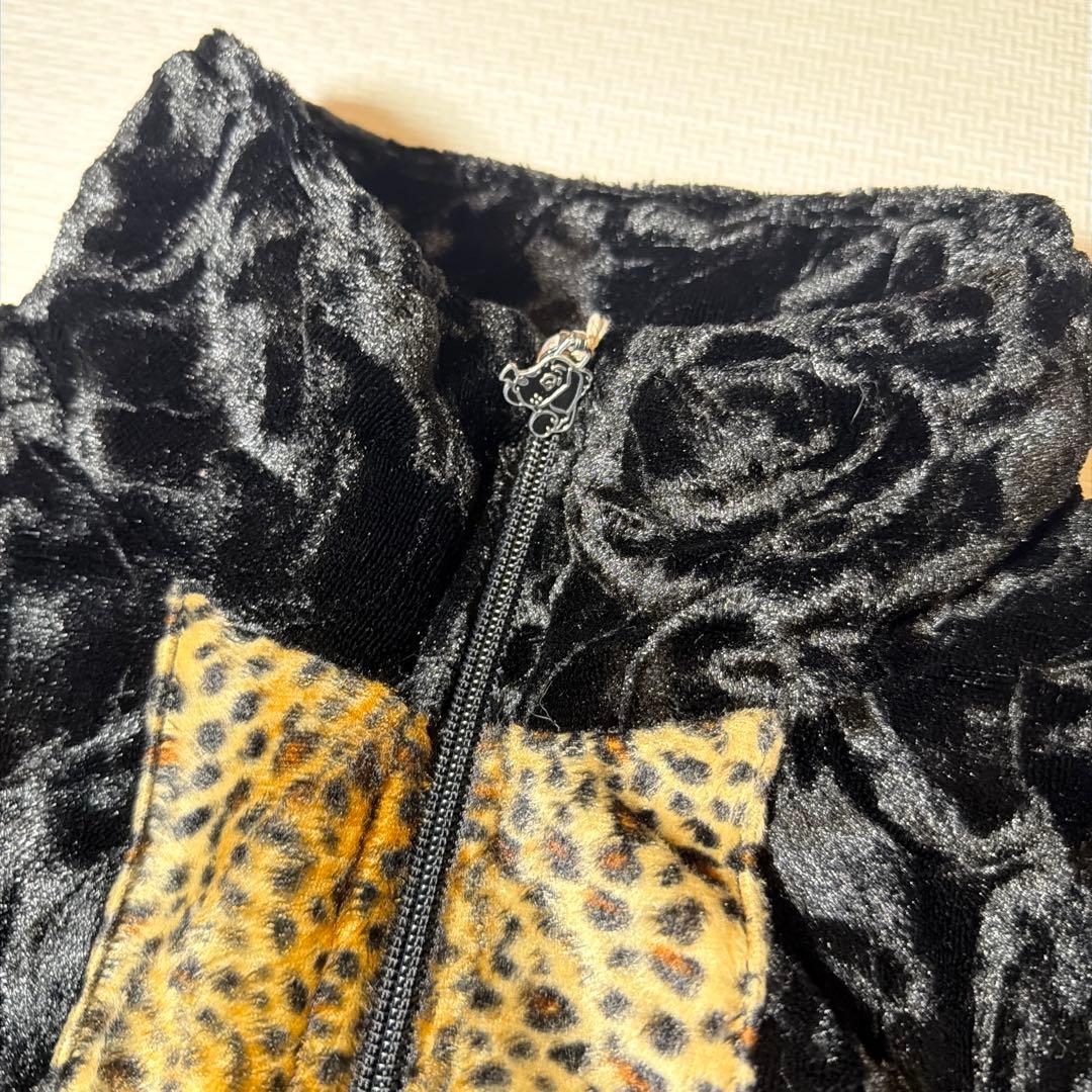 【極美品】 GALFY ガルフィー いにしえのチンピラブルゾン レオパード柄