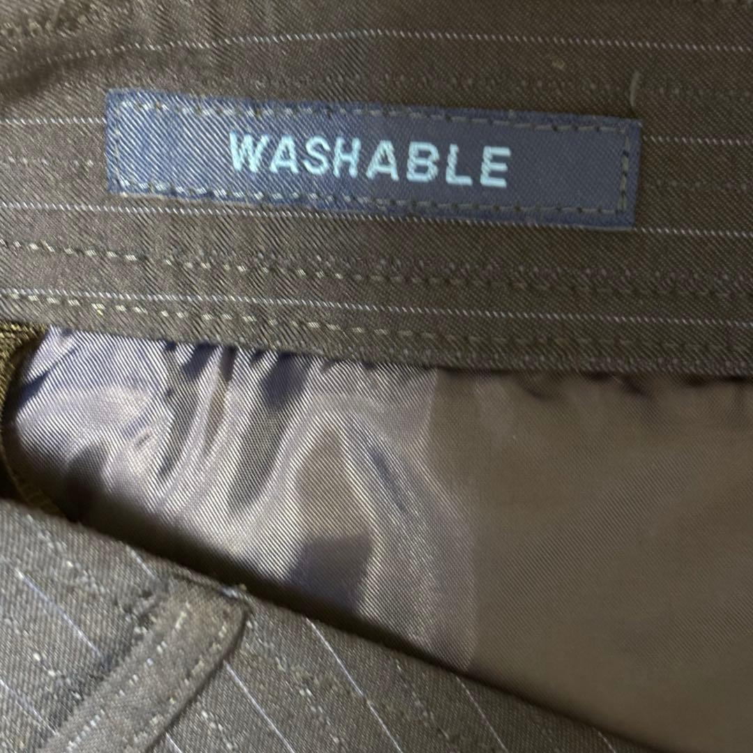 オリヒカ ライム ノーカラー パンツ スーツ セットアップ 洗える 近年モデル②