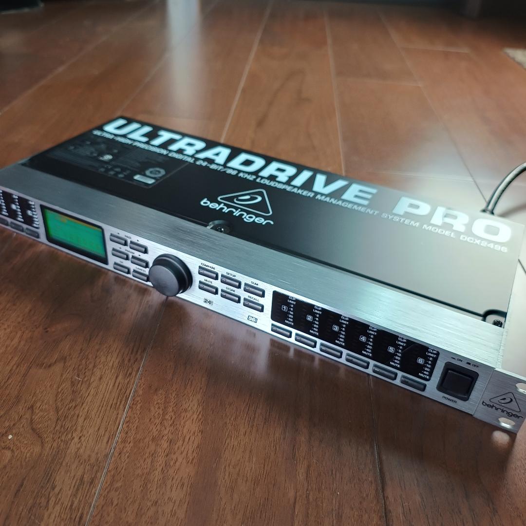 Behringer ULTRADRIVE PRO DCX2496 マルチアンプ用
